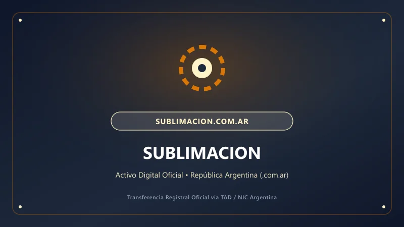 Composición visual de Sublimacion para el portal sublimacion.com.ar